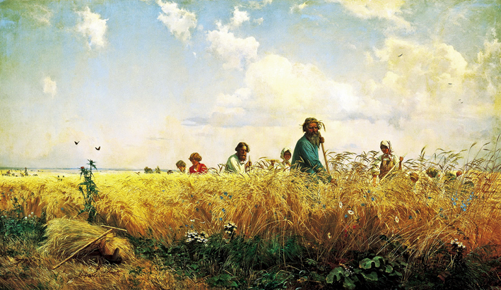  伊凡·伊凡诺维奇·希施金 Ivan I. Shishkin ——收获